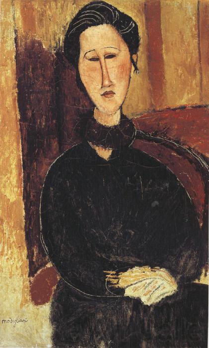 Amedeo Modigliani Portrait of Anna Zborowska (mk39) France oil painting art